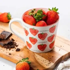 Strawberry mug 40cl - Modern House Discount
