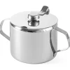 Sukkerskål i rustfrit stål med låg. 85 mm 300 ml - Hendi 452103 Hot