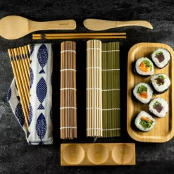 Sushimåtter>SUSHI KINGHOFF KH-1704 SÆT TIL AT LAGE OG SERVERE SUSHI