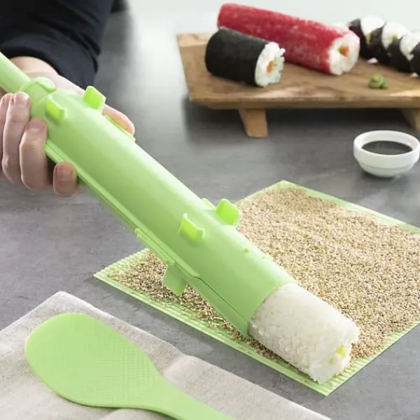 Sushi-sæt med opskrifter Suzooka InnovaGoods 3 Dele