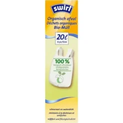 Swirl Bio Pedal Bin Poser med Håndtag 20L 6 Stk Outlet