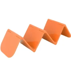 Tilbehør Til Madservering>Taco Rack Bakke til Restaurant Køkken Fest - Orange - Tåler opvaskemaskine og mikroovn