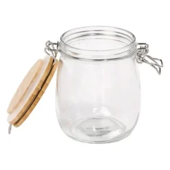 Tala Glaskrukke m/låg af bambustræ 700 ml New