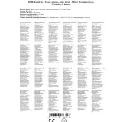 Tappetårn, svanehals model, 2-rør, messing Online