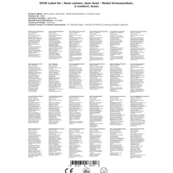 Tappetårn, svanehals model, 2-rør, messing Online