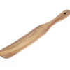 Teaktræsspatel til hjemmelavet madlavning i træ, stegeskovl i fødevarekvalitet, til køkkenudstyr, 26,5 x 3,5 cm Clearance