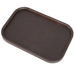 Tebakke Bambus træ serveringsbakke Stor plads japansk minimalistisk vintage serveringsbræt til te Dessert Mad Middag Rektangulær