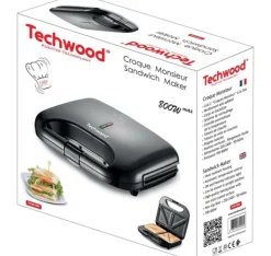 Brødristere, Raclettegrills Og Sandwichtoastere>Techwood võileivagrill TCM-806