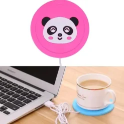 Te-kaffekopp Varmare USB-värmeplatta New
