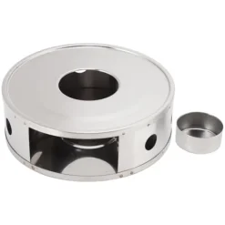 Kopvarmer>Tekandevarmer i rustfrit stål med cirkulært ventilationsdesign