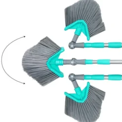 Teleskopisk kost til støv og spindelvæv, trekantet, 140-327 cm Hot