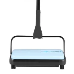 Tæppefejer, 112x23x16 cm, Blå, manuel rengøringsredskab Outlet