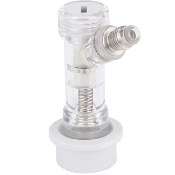 Ølhaner>Transparent kuglelås-tøndeafbryder med indvendig kontraventil Øltøndeforbindelsestilbehør