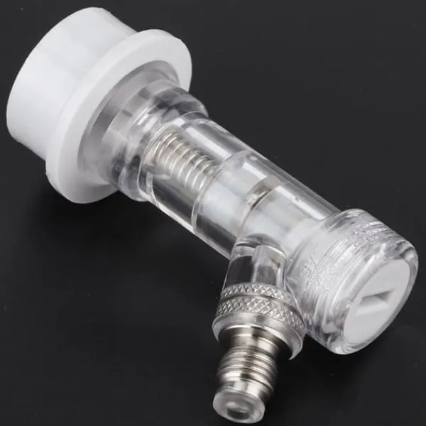 Ølhaner>Transparent kuglelås-tøndeafbryder med indvendig kontraventil Øltøndeforbindelsestilbehør