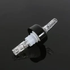 Flaskepropper>Transparent 50ml måleflaskeskældetube til whisky, vin og spiritus, perfekt til hjemmebaren