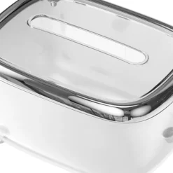 Transparent tissueboks med fast låg - kreativ og enkel papiropbevaringsorganisator Discount