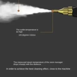 Transportabel Damprenser - Håndholdt Damprenser - 2500W - 220V EU-stik - over 30 min damp - 5-trins termostat - 900 ml+ tank - Lysegrøn Best