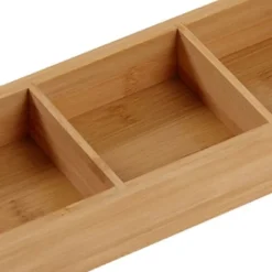 træbakke med 3 rum til hot pot og sushirestauranter Online