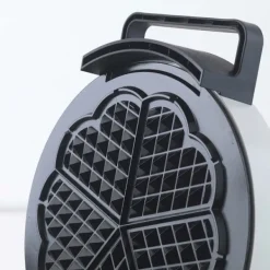 Trebs Vaffeljern hjerteformet Hvid Hot