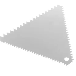 Trekantet konfektureskraber, TAKKET, rustfrit stål, 110x110mm - HENDI 554227 Hot