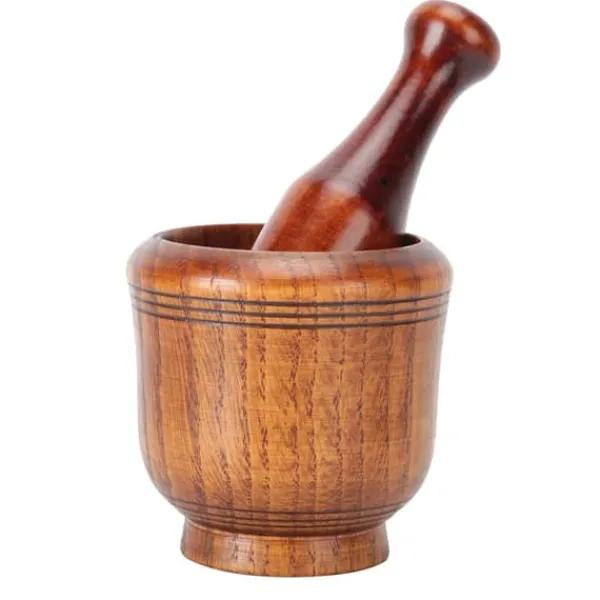 Trækrydderikværn og morter og stødersæt Hot