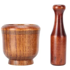 Trækrydderikværn og morter og stødersæt Hot