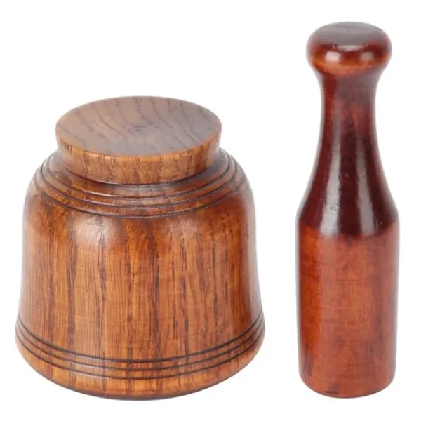 Trækrydderikværn og morter og stødersæt Hot