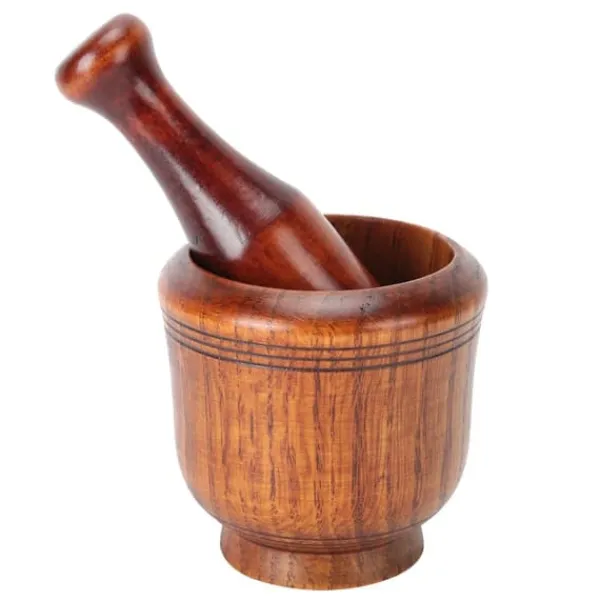 Trækrydderikværn og morter og stødersæt Hot