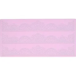 Tårtform DIY Chokladtårta Kantdekoration Form Silikon Bakform för kök Dessert Shop