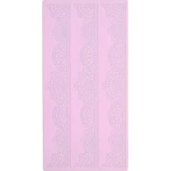 Tårtform DIY Chokladtårta Kantdekoration Form Silikon Bakform för kök Dessert Shop