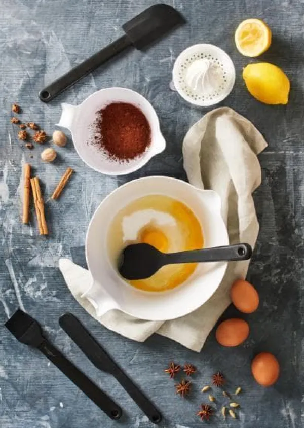 Gastromax Tårtspatel / Spatel silikon Svart Sale