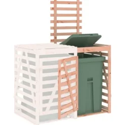 Udvidelse til skraldespandsskjuler i massivt douglasgran | Farve: Natur | Størrelse: Standard Sale