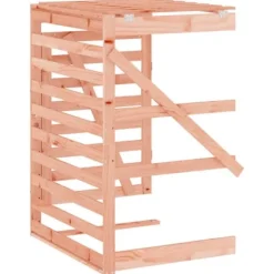 Udvidelse til skraldespandsskjuler i massivt douglasgran | Farve: Natur | Størrelse: Standard Sale