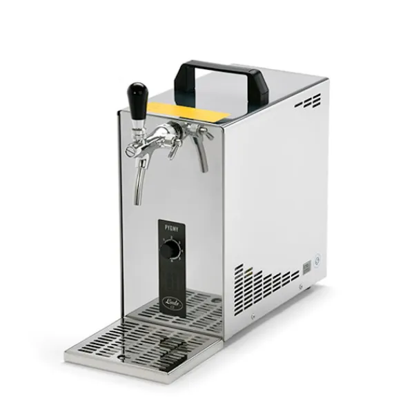 Ølhaner>Under-counter fadølsanlæg, PYGMY 25 LE, 1-sidet tør køler, 30 liter/h, inkl. Dispenser, Green Line, KEG:NC adapter