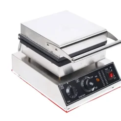 Vaffeljern>Vaffeljern, 1750W effekt, justerbar temperaturkontrol,Sølv