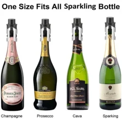 Vakuum Cork til Champagne - Champagne lukning med pumpe Outlet