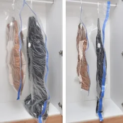 Vakuumpose til tøj og sengetøj med bøjle 70x104 cm Hot