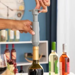 Vakuumpumpe og vinstoppere Winuum InnovaGoods (4 hætter) Discount