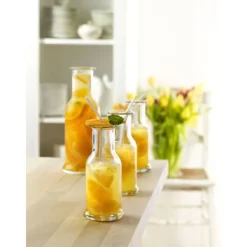 Serveringsfad & Skåle>Vandkaraffel, karaffel, vinkaraffel, glas karaffel — Purity, 0,1 l