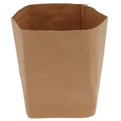 Vasket kraftpapirpose Vandtæt urtepottepose til opbevaring af mad, frugt og grøntsager Husholdningsartikler XL New