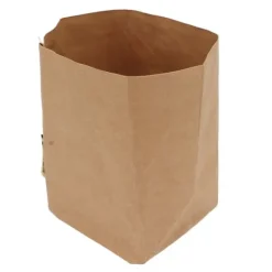 Vasket kraftpapirpose Vandtæt urtepottepose til opbevaring af mad, frugt og grøntsager Husholdningsartikler XL New