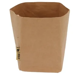 Vasket kraftpapirpose Vandtæt urtepottepose til opbevaring af mad, frugt og grøntsager Husholdningsartikler XL New