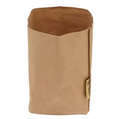 Vasket kraftpapirpose Vandtæt urtepottepose til opbevaring af mad, frugt og grøntsager Husholdningsartikler XL New