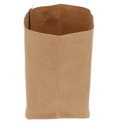 Vasket kraftpapirpose Vandtæt urtepottepose til opbevaring af mad, frugt og grøntsager Husholdningsartikler XL New