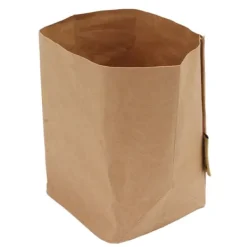 Vasket kraftpapirpose Vandtæt urtepottepose til opbevaring af mad, frugt og grøntsager Husholdningsartikler XL New