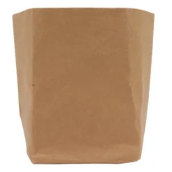 Vasket kraftpapirpose Vandtæt urtepottepose til opbevaring af mad, frugt og grøntsager Husholdningsartikler XL New