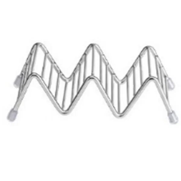 Tilbehør Til Madservering>V-formet tacoholder i rustfrit stål til majs- og forårsruller - 2-3 gitre - 6,3x13,5x4,5 cm