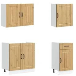 vidaXL Monteringsfärdiga Kök & Pentryn><noscript><img width=