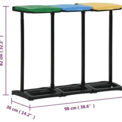 vidaXL Tilbehør Til Affaldshåndtering><noscript><img width=