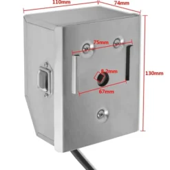 vidaXL BBQ rotisseriespyd med professionel motor stål 900 mm - Stegeovne & rotisserier Hot